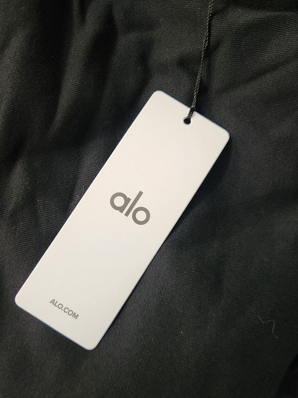 Alo Black Quarter-Zip Pullover Sweatshirt - Picture 9 of 10